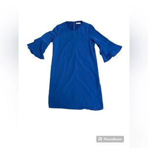 Melody dress w/ruffled sleeves